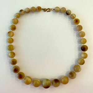Honey Brown Quartz Stone Necklace